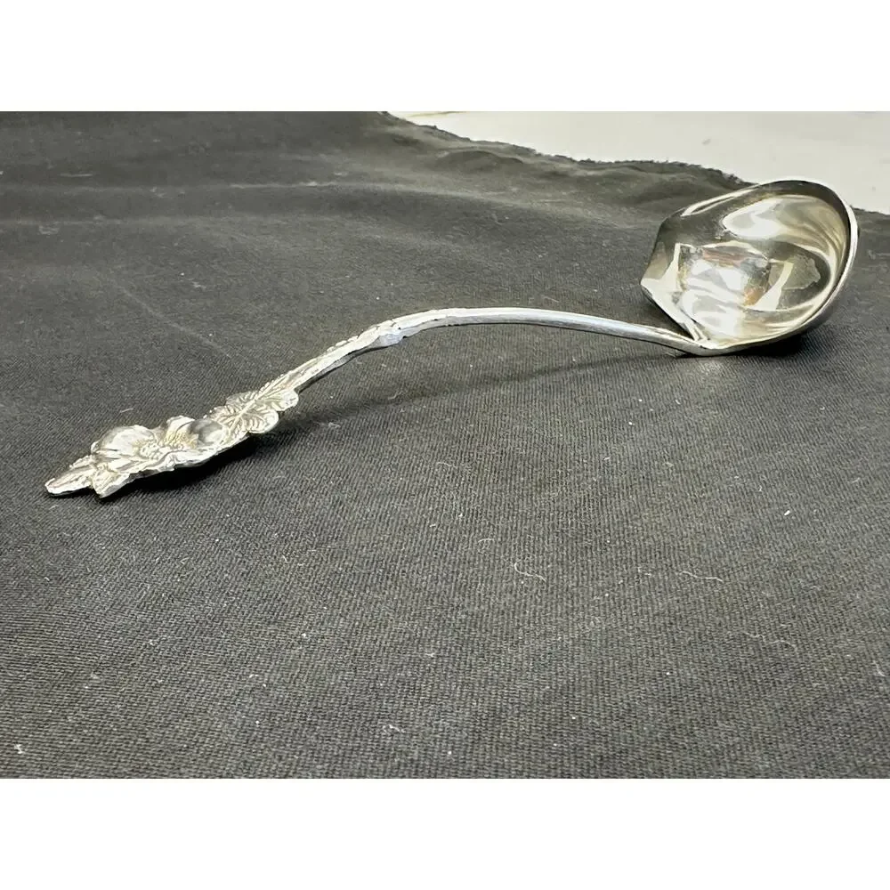 Reed & Barton Vintage Harlequin Silver Plated Serving Set Ornate Floral Handles
